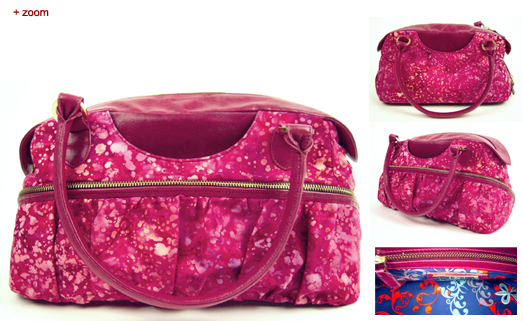 Morgan - It Girl - Magenta Batik